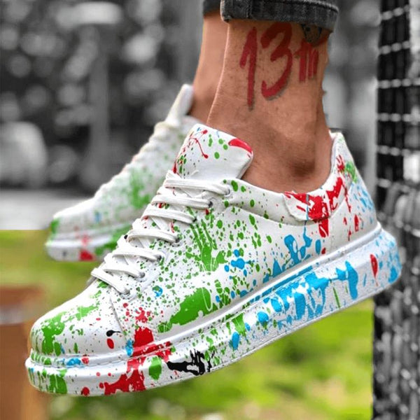 Paint BY Sneakers WHITE (MU) – OFFSQUARED