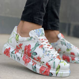 Paint Flower Sneakers WHITE (MU)