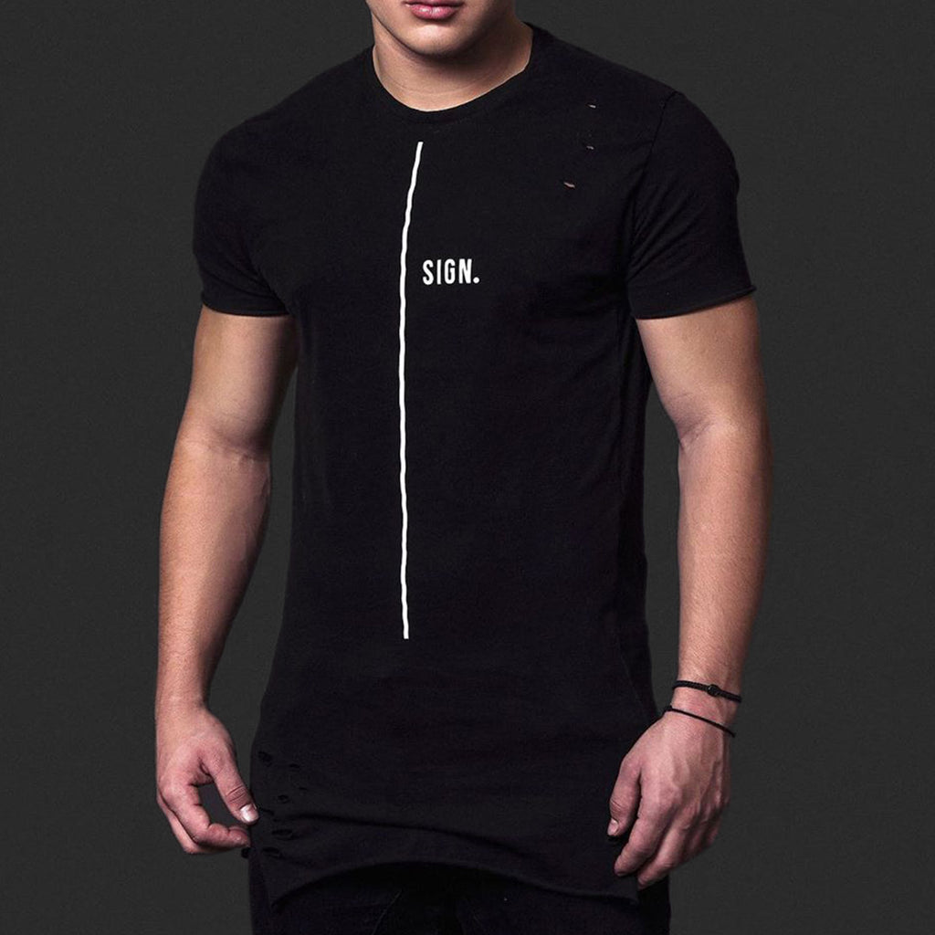Fitted T-Shirt BLACK