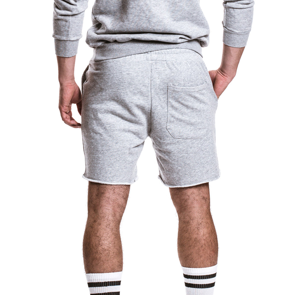 Patched Shorts GREY