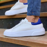 Middle Zip Sneakers WHITE (BL)