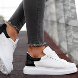 Heel Counter Sneakers WHITE (BL)