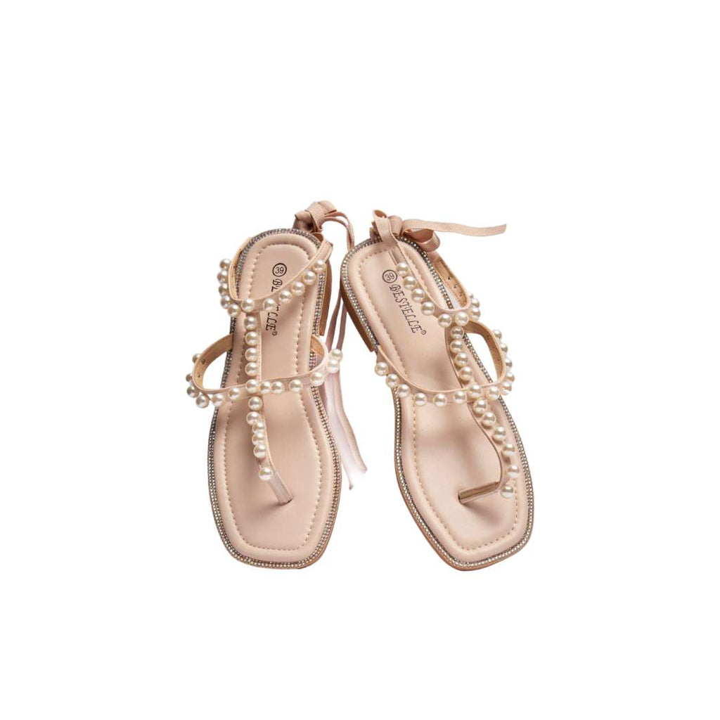 Pearly Pearls 'Laces' Otherbrand Sandals