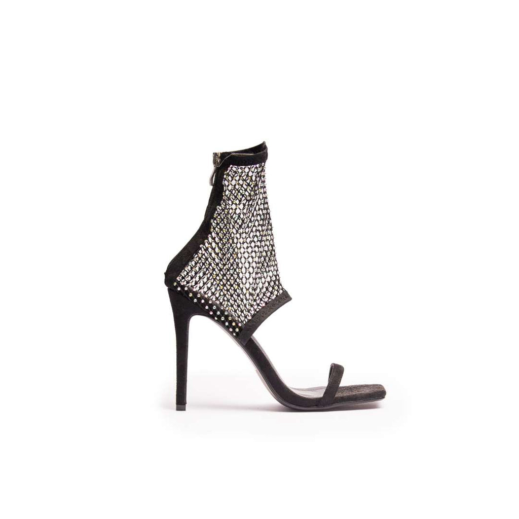 Suede 'Ankle Crystal' Otherbrand Sandals