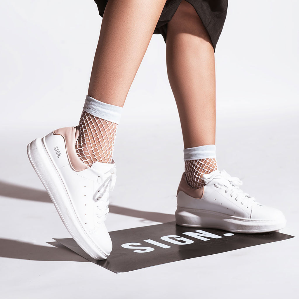 Brand Sneakers WHITE (RO)